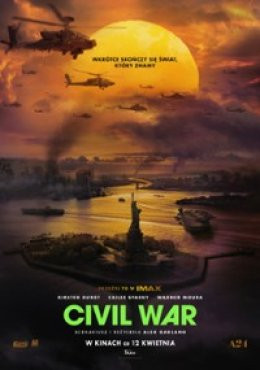 Działdowo Wydarzenie Film w kinie CIVIL WAR (2D/napisy)