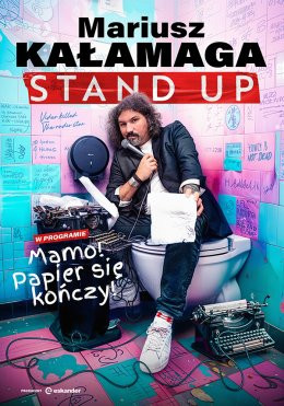 Mława Wydarzenie Stand-up Mariusz Kałamaga - Mamo! Papier się kończy!