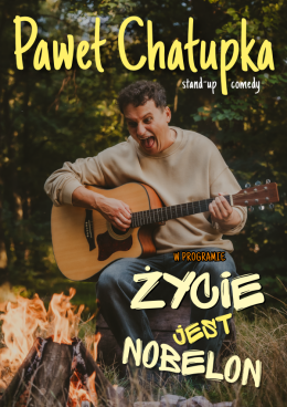 Mława Wydarzenie Stand-up Paweł Chałupka - nowy program: Życie jest nobelon