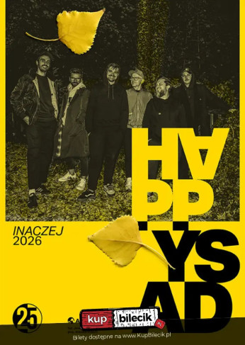 Happysad Inaczej 2026 - 25 lat zespołu