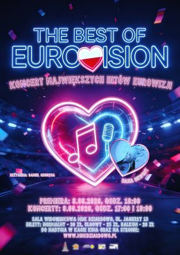 Działdowo Wydarzenie Koncert THE BEST OF EUROVISION - koncert największych przebojów Eurowizji w MDK w Działdowie