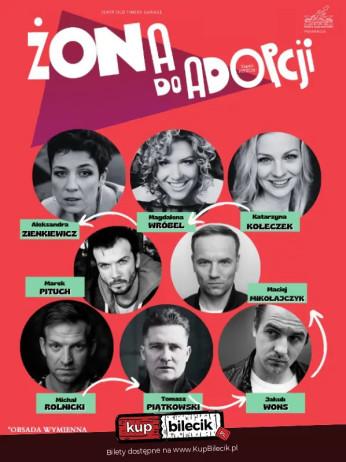 Żuromin Wydarzenie Spektakl Żona do adopcji - spektakl komediowy